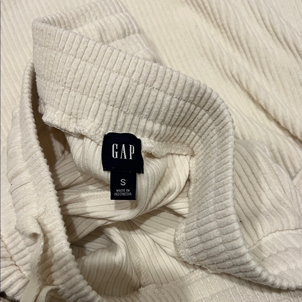 GAP Off-White Ribbed Lounge Set - Picture 2 of 8